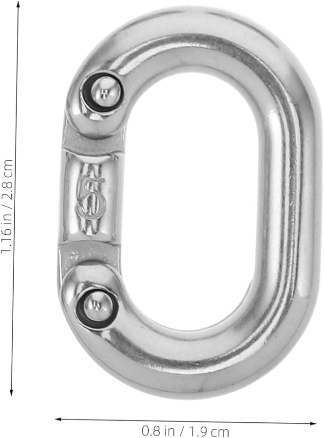 Heavy Duty Stainless Steel Quick Link Connectors 5 Pcs for Easy Chain Replacement - Image 2